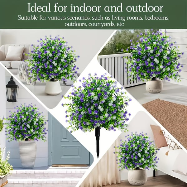 🔥 Limited Stock | Artificial potted trees with ground stakes