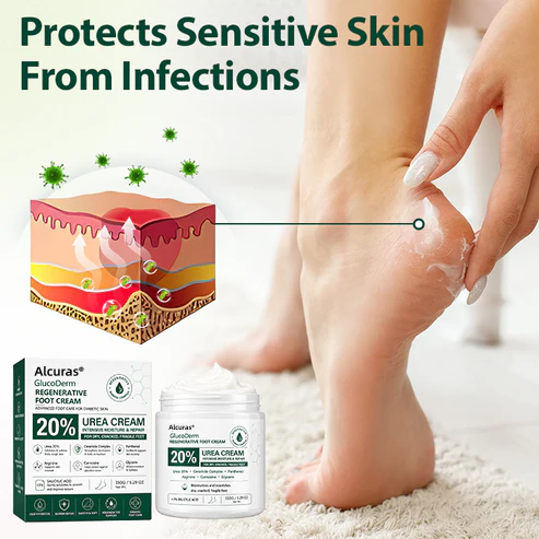 💥Alcuras® GlucoDerm Regenerative Foot Cream