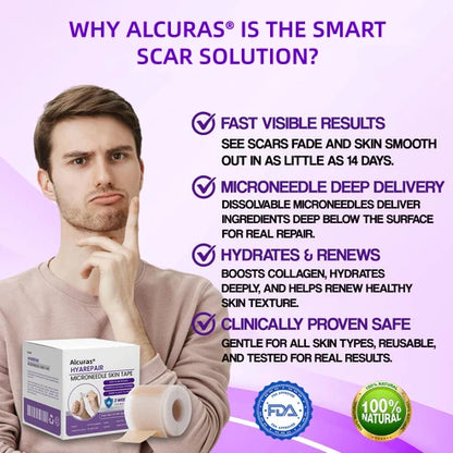 Alcuras® Microneedle Skin Tape