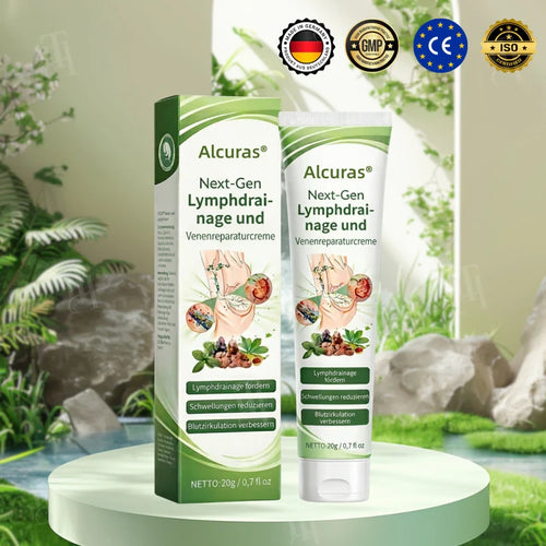 Alcuras™ Next-Gen Lymph Drainage and Vein Repair Cream