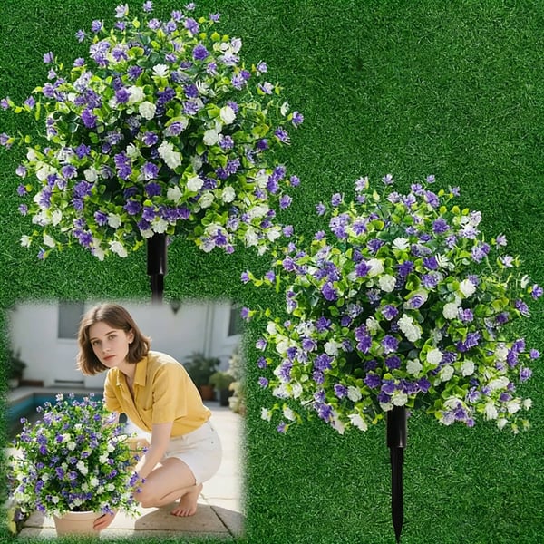 🔥 Limited Stock | Artificial potted trees with ground stakes
