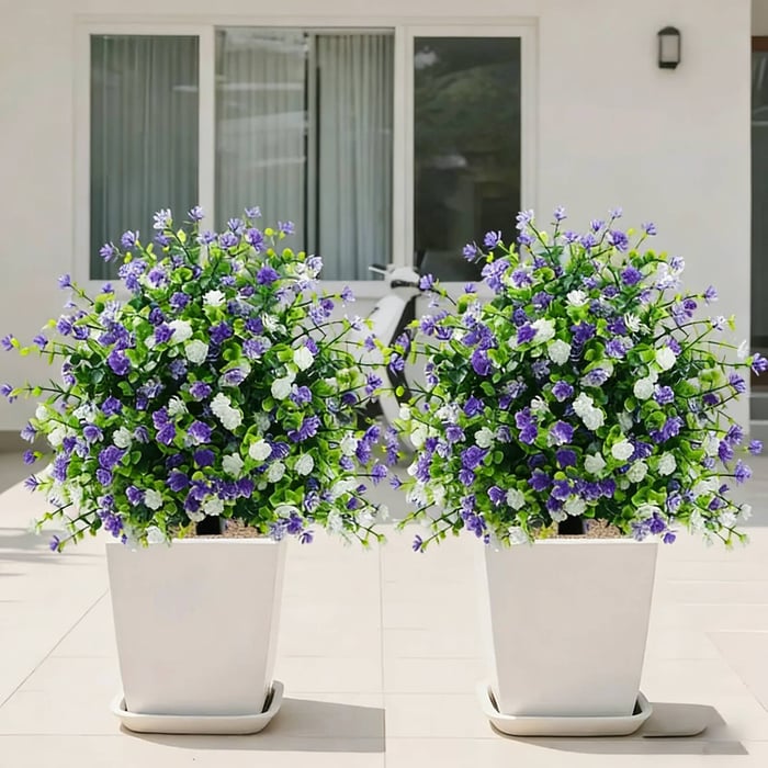 🔥 Limited Stock | Artificial potted trees with ground stakes