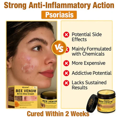 Alcuras™ Bee Poison All-in-One Cream Dermatologist Approved