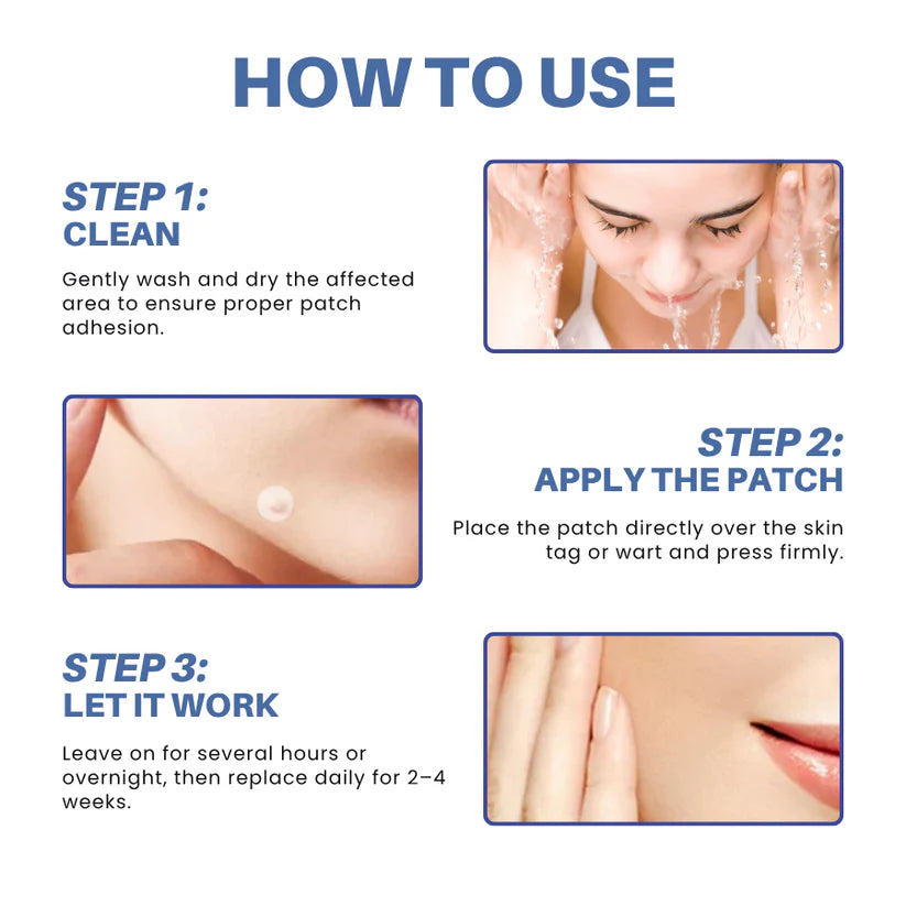 Alcuras® Moles & Warts Removing Skin Tag Patch