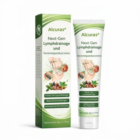 Alcuras™ Next-Gen Lymph Drainage and Vein Repair Cream