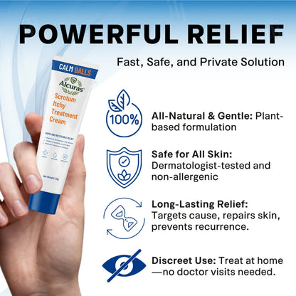 Alcuras® Scrotum Itchy Treatment Cream