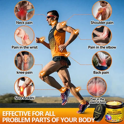 🏆50K+ SOLD LAST WEEK! 🌿Alcuras® Bee Poison Pain-Relief Bone Healing Cream