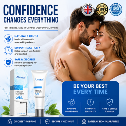 ⚡Alcuras® Foreskin Elasticity Gel: Restore Your Edge, Restart Your Vitality.