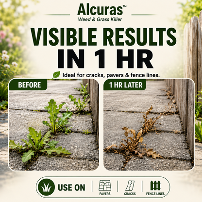 🏆 New Upgrade | Alcuras™ Ready-to-Use Weed & Grass Killer