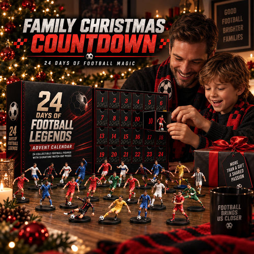 🎅50% Off Christmas Pre-Sale🔥24 Days of Football Legends Advent Calendar | 24 Collectible Player Figures