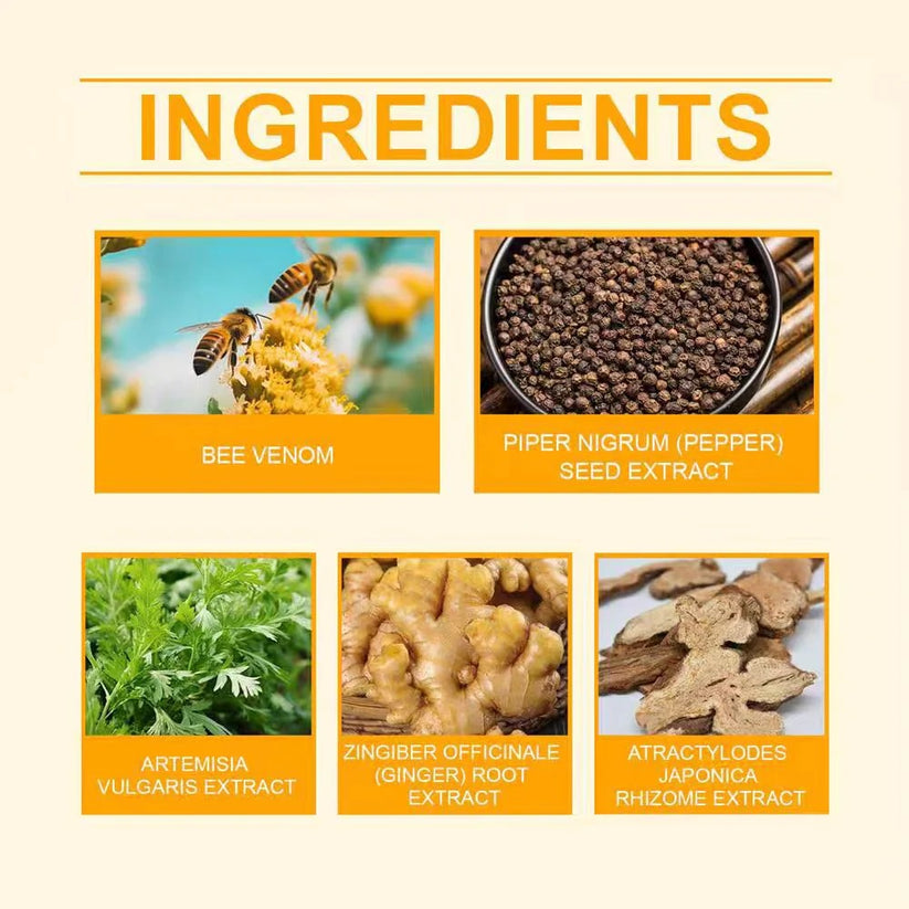 Alcuras® Bee Venom Lymphatic Drainage & Slimming Foot Patches 🌿👣