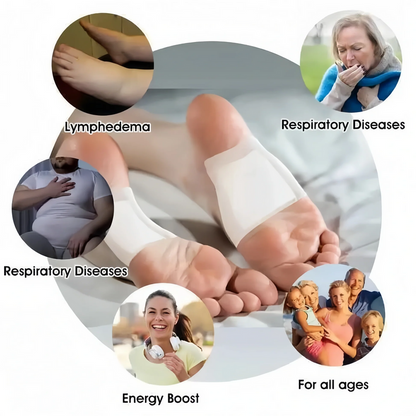 Alcuras® Bee Venom Lymphatic Drainage & Slimming Foot Patches 🌿👣